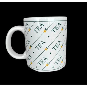 Houston Foods Tea Mug Vintage 1993 Ceramic Cup #31248 Collectible Restaurant